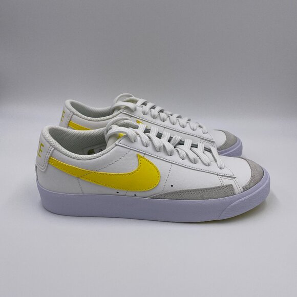 Nike Shoes - Nike Blazer Low ' 77 White / Yellow Womens Shoes
